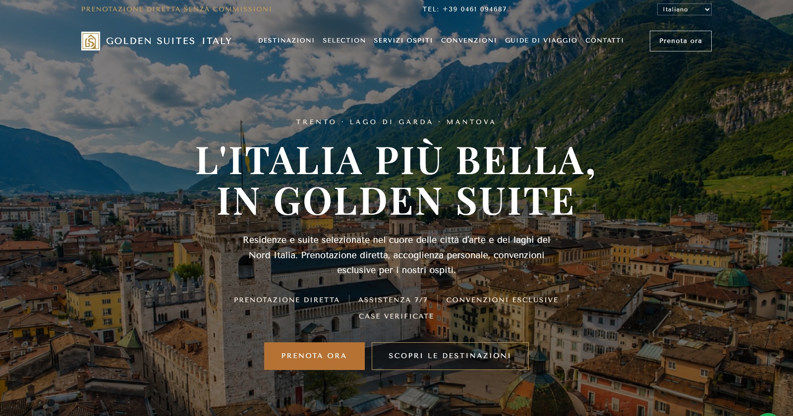 Sito Golden Suites Italy